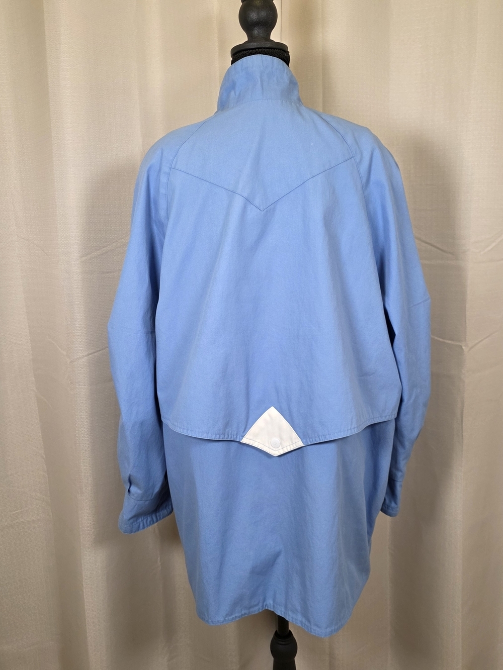 Y2K Blue Oversized Cinch Waist Jacket 1X - Picture 3 of 13